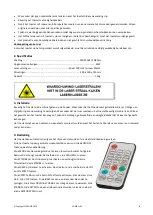 Предварительный просмотр 8 страницы Ibiza 15-1473 User Manual