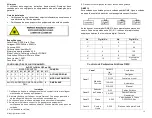 Предварительный просмотр 10 страницы Ibiza 15-1561 Instruction Manual