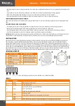 Предварительный просмотр 12 страницы Ibiza 16-2043 Manual