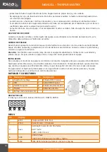 Предварительный просмотр 18 страницы Ibiza 16-2043 Manual