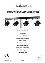 Ibiza 4MOON-BAR User Manual предпросмотр