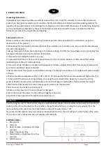 Предварительный просмотр 2 страницы Ibiza ASTRO-BAT-BT User Manual