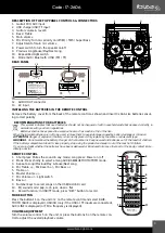 Preview for 3 page of Ibiza BOMBMASTER Instruction Manual