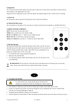 Preview for 3 page of Ibiza BUTTERFLY-RC User Manual