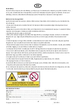 Предварительный просмотр 27 страницы Ibiza DJLIGHT65 Instruction Manual