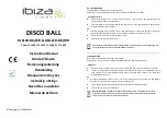 Предварительный просмотр 1 страницы Ibiza DL6LED-BK Instruction Manual