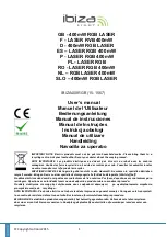Ibiza IBIZA400RGB 15-1567 User Manual preview