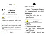 Ibiza IBIZA500 User Manual предпросмотр