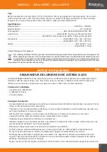 Preview for 3 page of Ibiza JDL4-ASTRO Manual