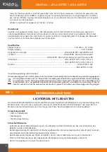 Preview for 6 page of Ibiza JDL4-ASTRO Manual