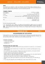 Preview for 9 page of Ibiza JDL4-ASTRO Manual