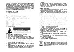 Предварительный просмотр 2 страницы Ibiza LAS-1000RGB User Manual