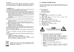 Предварительный просмотр 6 страницы Ibiza LAS-1000RGB User Manual