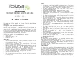 Preview for 7 page of Ibiza LAS-159RGB Instruction Manual