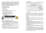 Preview for 2 page of Ibiza LAS-500RGB User Manual