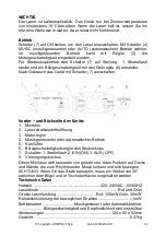 Preview for 11 page of Ibiza LAS-S130RG-M-BL User Manual