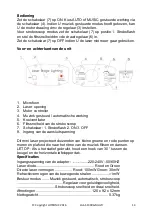 Preview for 14 page of Ibiza LAS-S130RG-M-BL User Manual