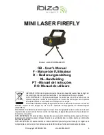 Предварительный просмотр 10 страницы Ibiza LAS-S130RG-MULTI User Manual