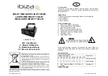 Preview for 1 page of Ibiza LAS100V User Manual