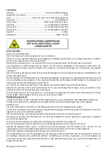 Preview for 13 page of Ibiza LAS360RG-FIREFLY User Manual