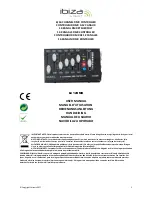 Ibiza LC12DMX User Manual preview