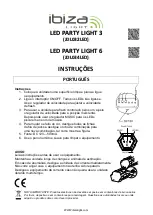 Предварительный просмотр 4 страницы Ibiza LED PARTY LIGHT 3 Instructions