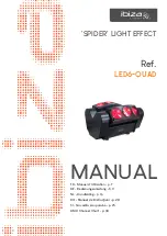 Ibiza LED6-QUAD Manual preview