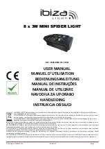 Предварительный просмотр 1 страницы Ibiza LED8-MINI User Manual