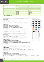 Предварительный просмотр 12 страницы Ibiza LEDBAR12-RC Manual