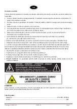 Preview for 22 page of Ibiza LEDPAR-LAS User Manual