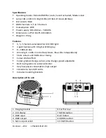 Preview for 2 page of Ibiza LP64LED-FLAT-RC Instruction Manual