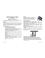 Предварительный просмотр 4 страницы Ibiza LP64LED-PRO Instruction Manual