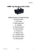 Ibiza LSM400LED-BK Instruction Manual preview