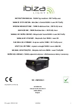 Ibiza LSM500LAS Instruction Manual preview