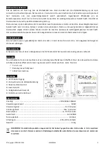 Предварительный просмотр 9 страницы Ibiza LSM500LAS Instruction Manual