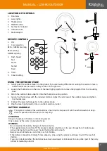 Preview for 3 page of Ibiza LZR-RGOUTDOOR Manual