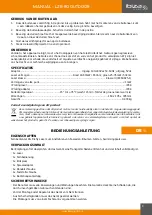 Preview for 9 page of Ibiza LZR-RGOUTDOOR Manual