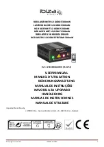 Ibiza LZR300RGB-GOBO User Manual предпросмотр