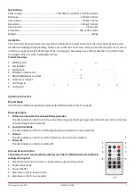 Preview for 3 page of Ibiza LZR300RGB-GOBO User Manual