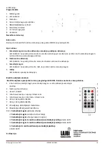 Preview for 10 page of Ibiza LZR300RGB-GOBO User Manual