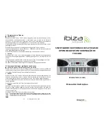 Preview for 16 page of Ibiza MEK5410-TEACH User Manual