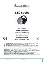 Предварительный просмотр 1 страницы Ibiza NIGHT+LIGHT User Manual