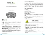 Предварительный просмотр 16 страницы Ibiza NIGHT+LIGHT User Manual