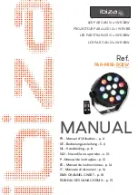 Preview for 1 page of Ibiza PAR-MINI-RGBW Manual