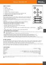 Preview for 5 page of Ibiza PAR-MINI-STR Manual