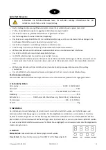 Предварительный просмотр 10 страницы Ibiza PARLED1212IR User Manual