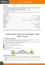 Предварительный просмотр 16 страницы Ibiza ROLLING-EYE Manual