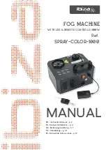 Preview for 1 page of Ibiza SPRAY-COLOR-1000 Instruction Manual