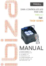 Предварительный просмотр 1 страницы Ibiza TBOX-QUAD4 Manual