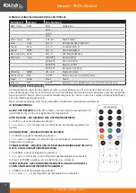 Preview for 12 page of Ibiza TBOX-QUAD4 Manual